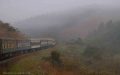 Tazara train journey on a foggy morning - Tanzania