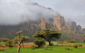 Morning clouds - near Mergab, Tigray Region, Ethiopia