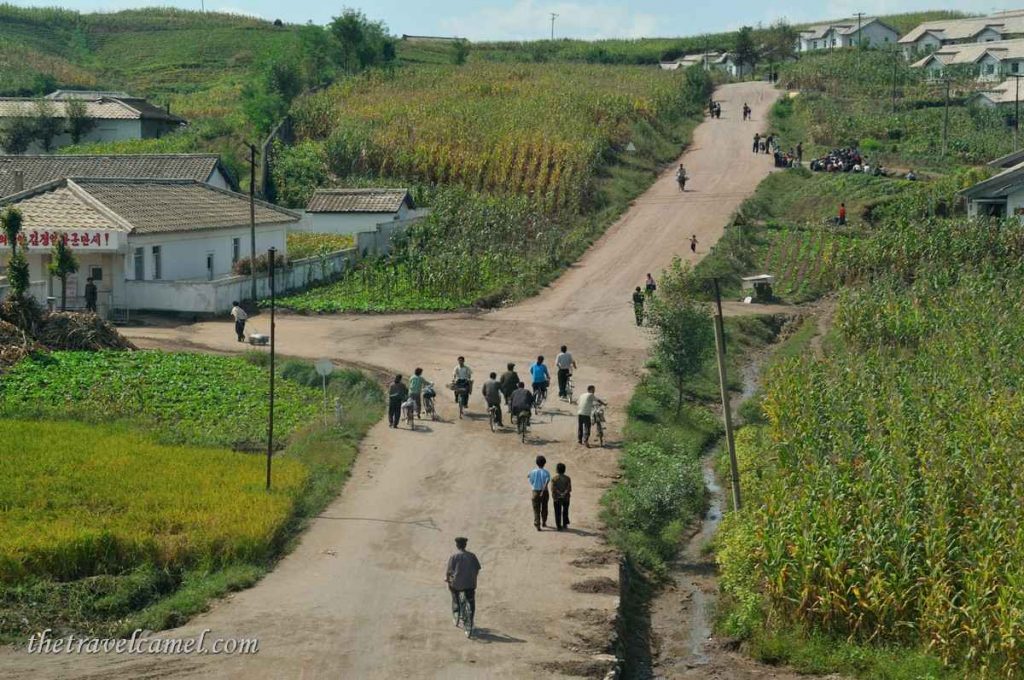 Rural scene - North Korea