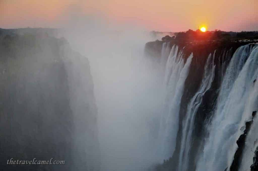 Sunset - Victoria Falls, Zambia