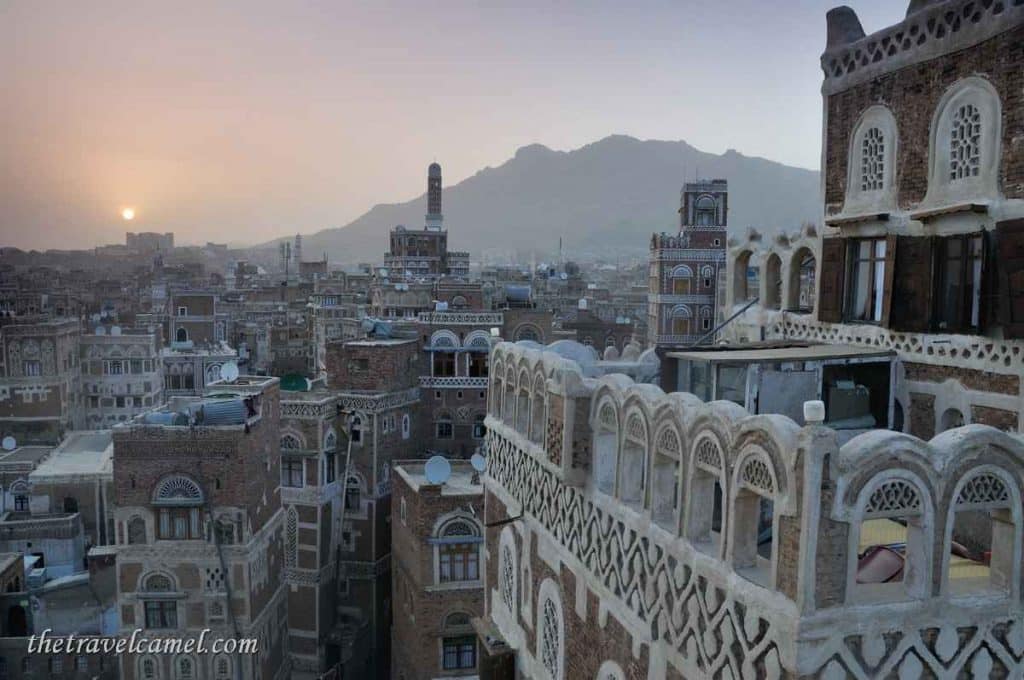 Sunrise – Old City, Sana’a Yemen