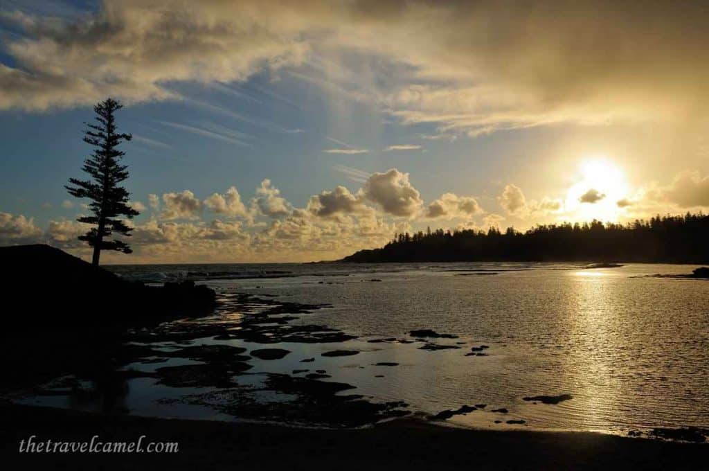 Sunset - Emily Bay, Norfolk Island