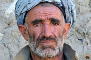 Intense Face of a Man from Kizkut - Wakhan Corridor, Afghanistan
