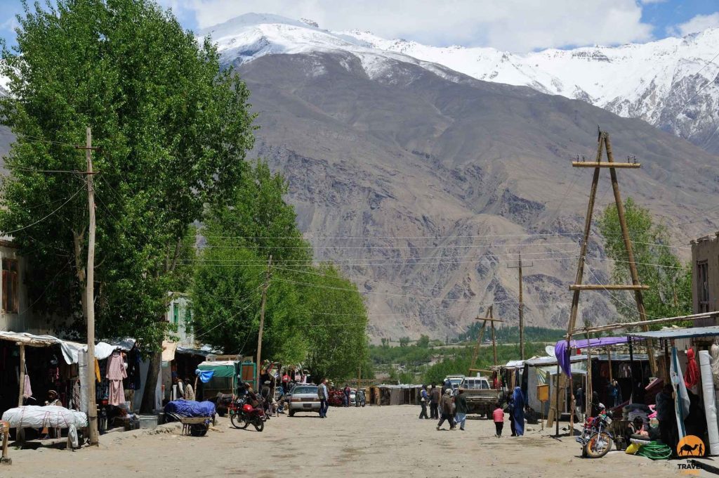 Main street of Iskashim - Afghanistan