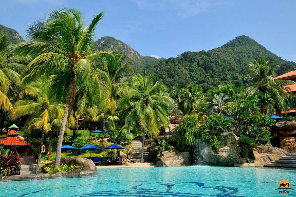 Pool View from the Berjaya Langkawi Resort - Malaysia