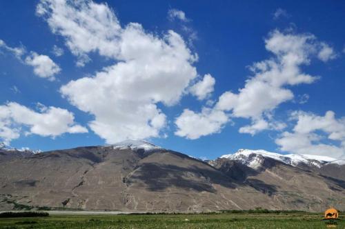 Clouds and mountains in Wakhan Valley - Afghanistan